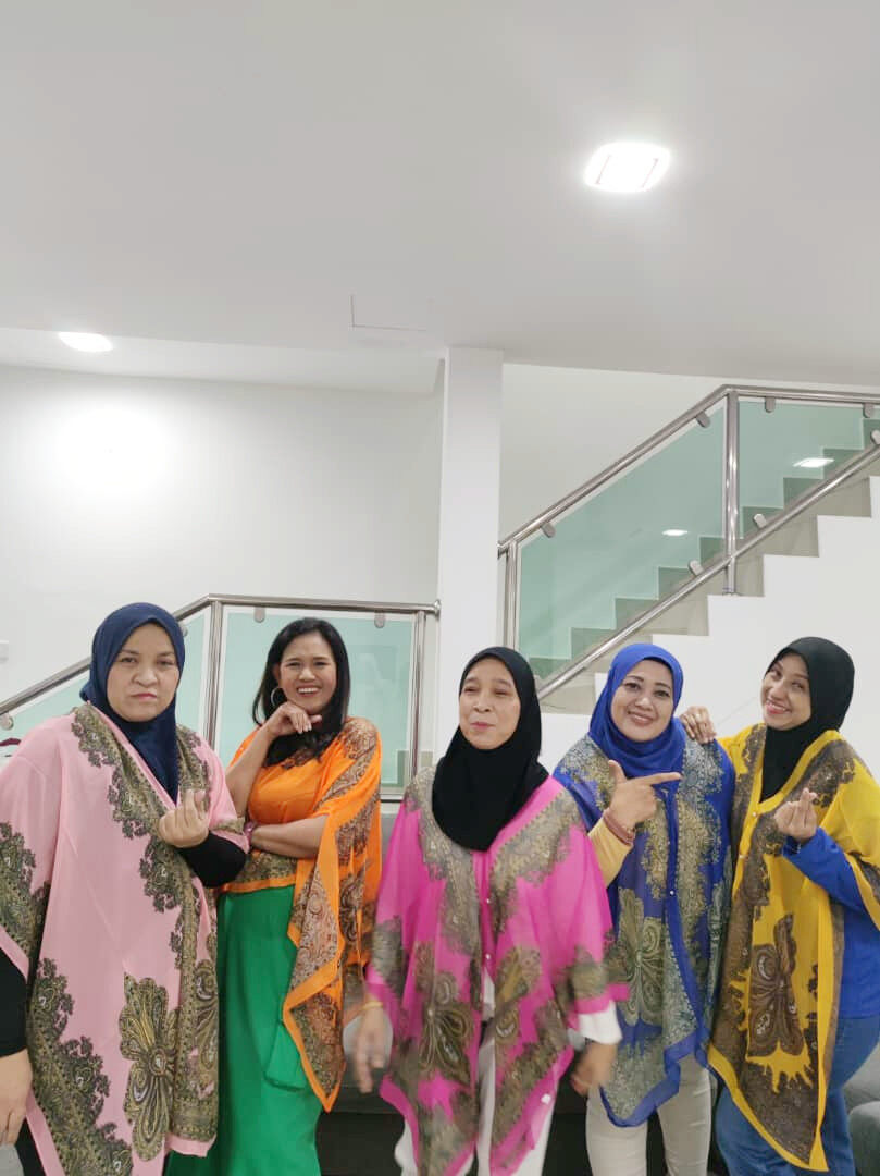 baju shawl batik