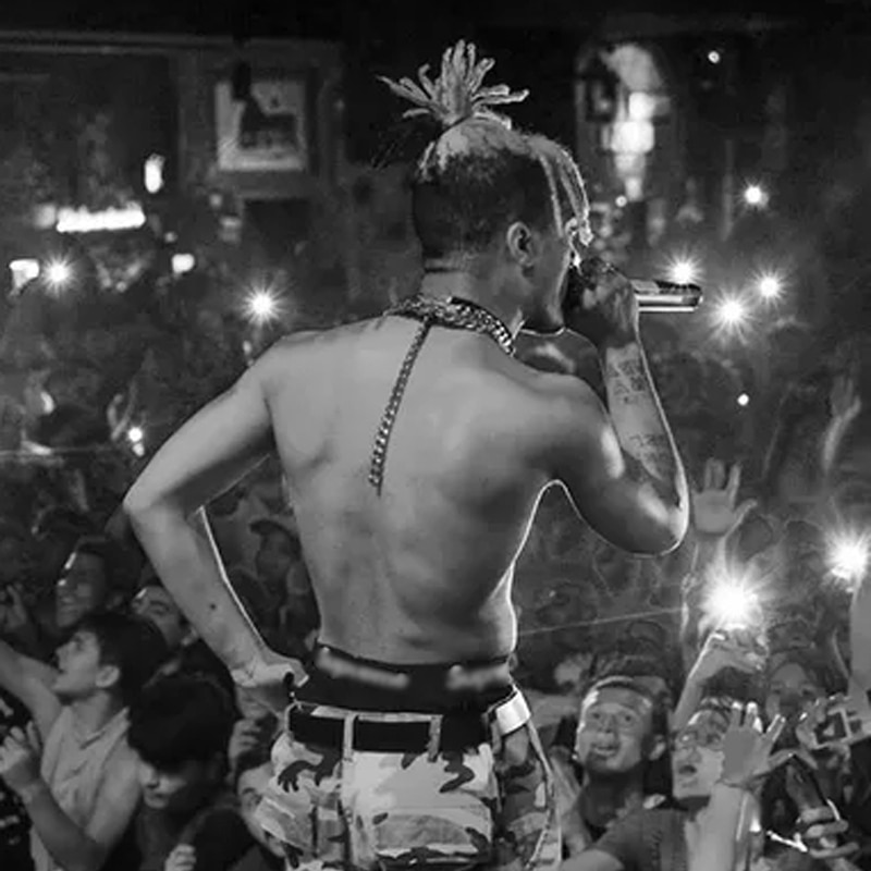 Shop Xxxtentacion Necklace Silver with 