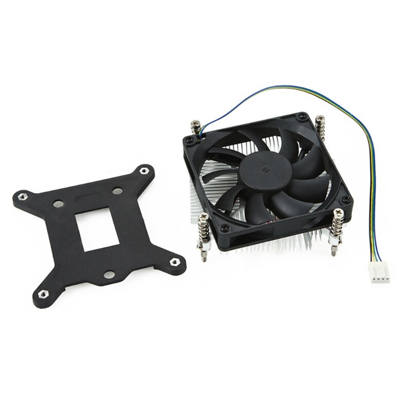 27mm height mini-itx low profile cooler slim fan lga1155 1156 1150 1151 quiet cooling fan micro mini-itx chassis