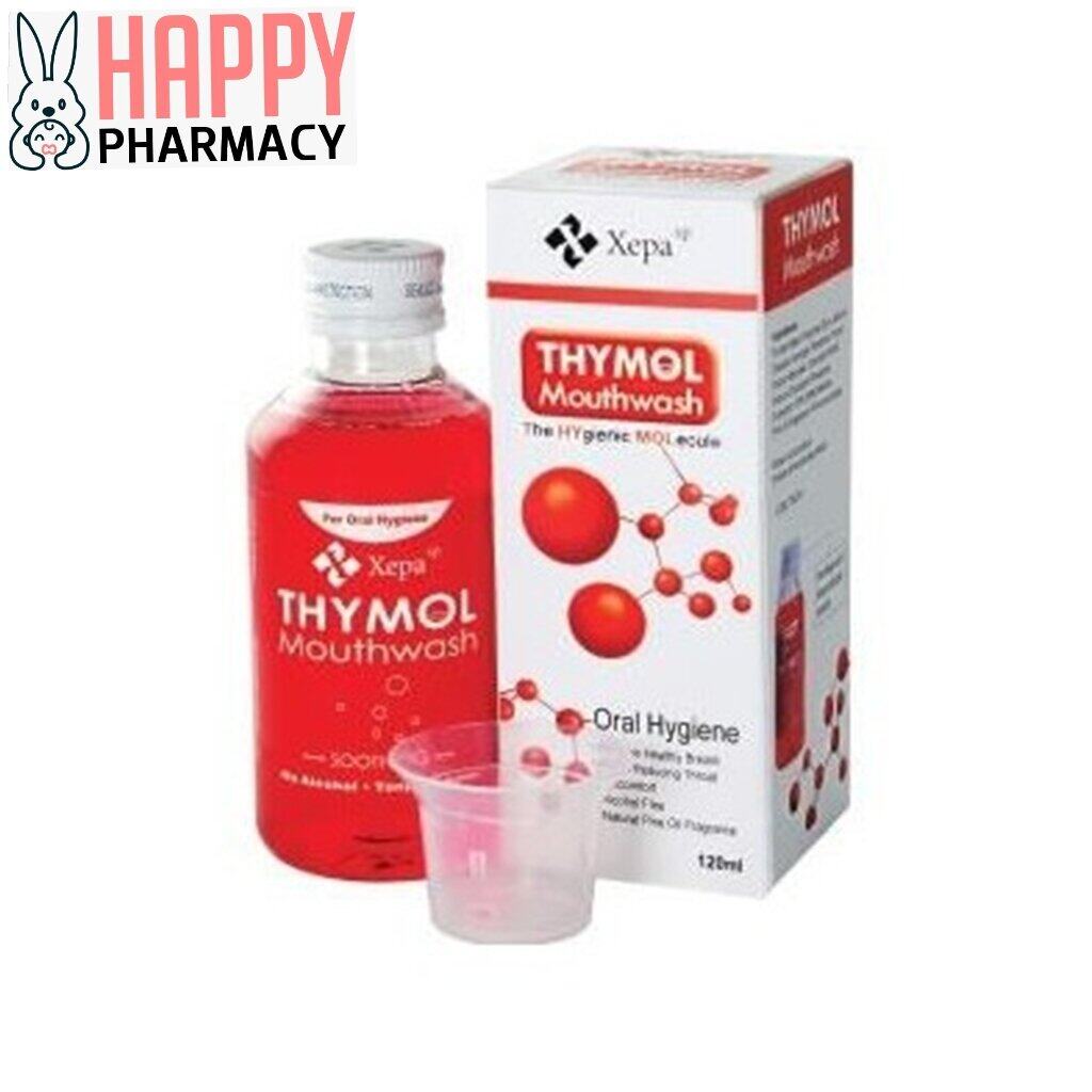 XEPA THYMOL MOUTHWASH GARGLE 120ML Lazada