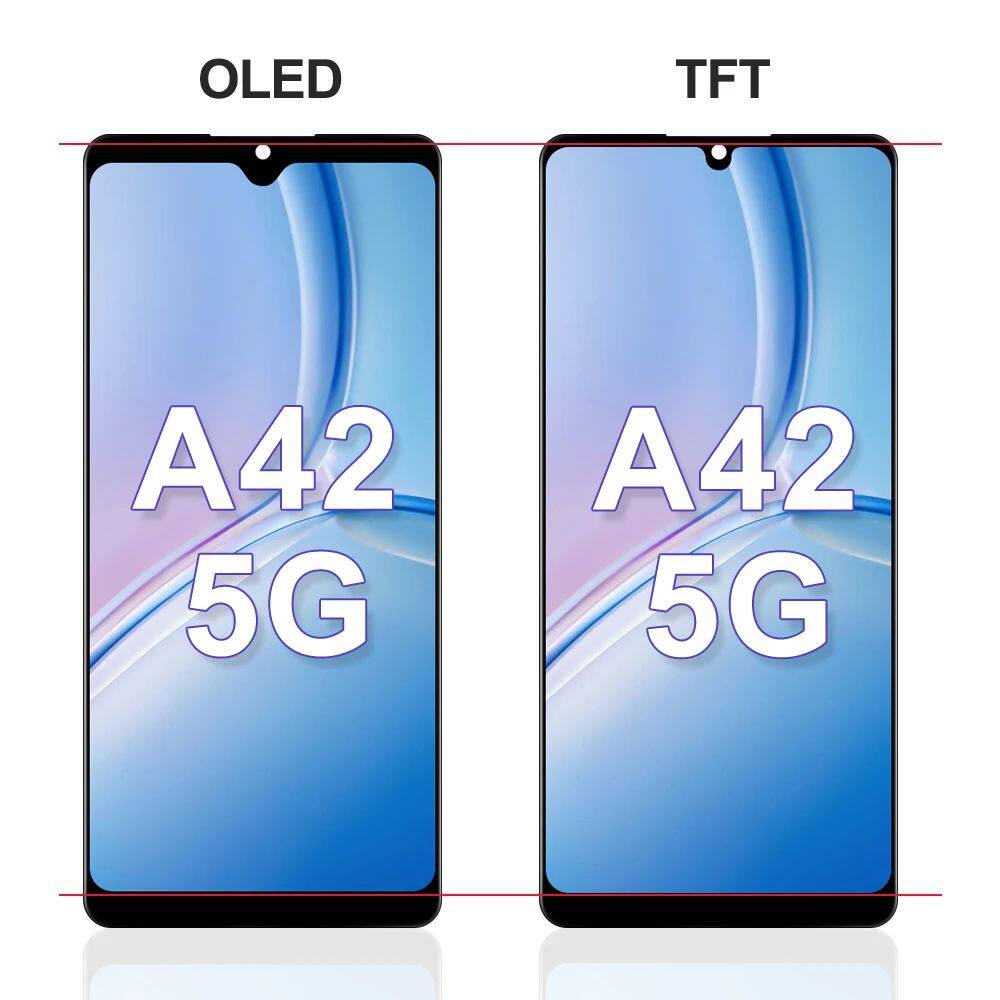 Bluesky Super AMOLED cho Samsung Galaxy A42 LCD a426b a426u Hiển thị màn hình cảm ứng lắp ráp với khung cho Samsung A42 5 gam Màn hình LCD