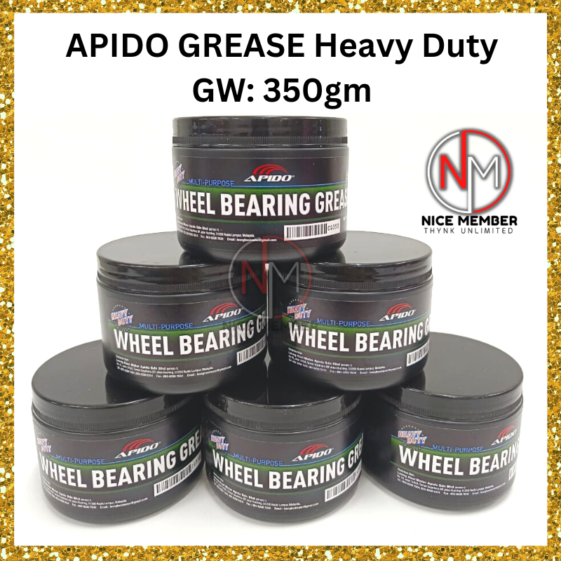 APIDO Grease GW350gm Grease Wheel Bearing Heavy Duty Lazada