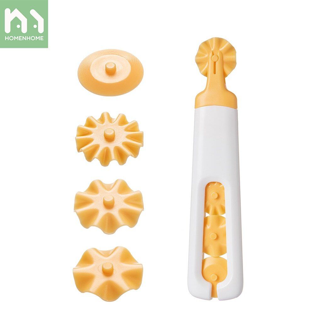 Homenhome Household baking cake lace cutter fancy roller cutter set