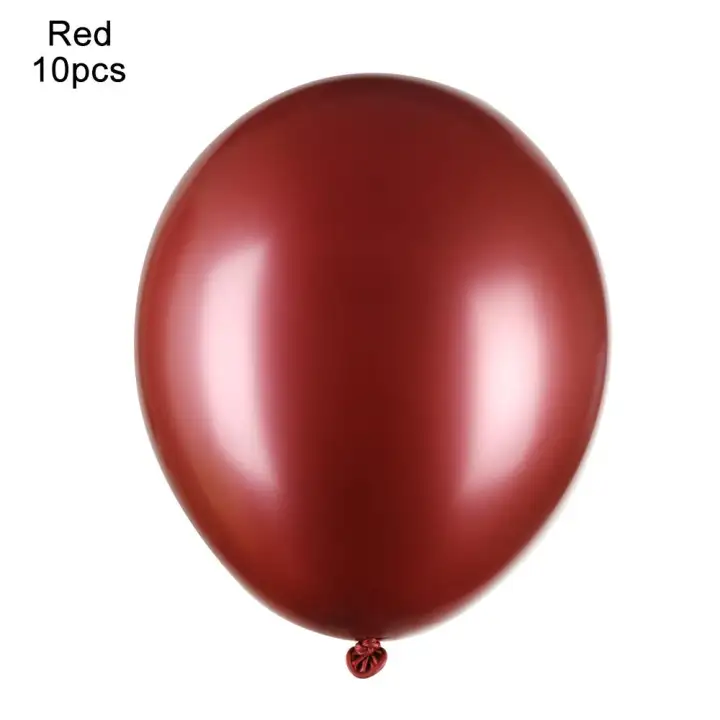 10 20pcs 10 Latex Balloon Gold Silver Black Metal Latex Balloons
