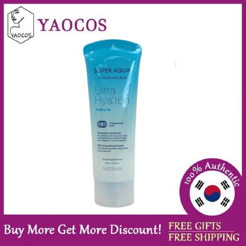 [MISSHA] Gel Lột Super Aqua Ultra Hyalron 100Ml