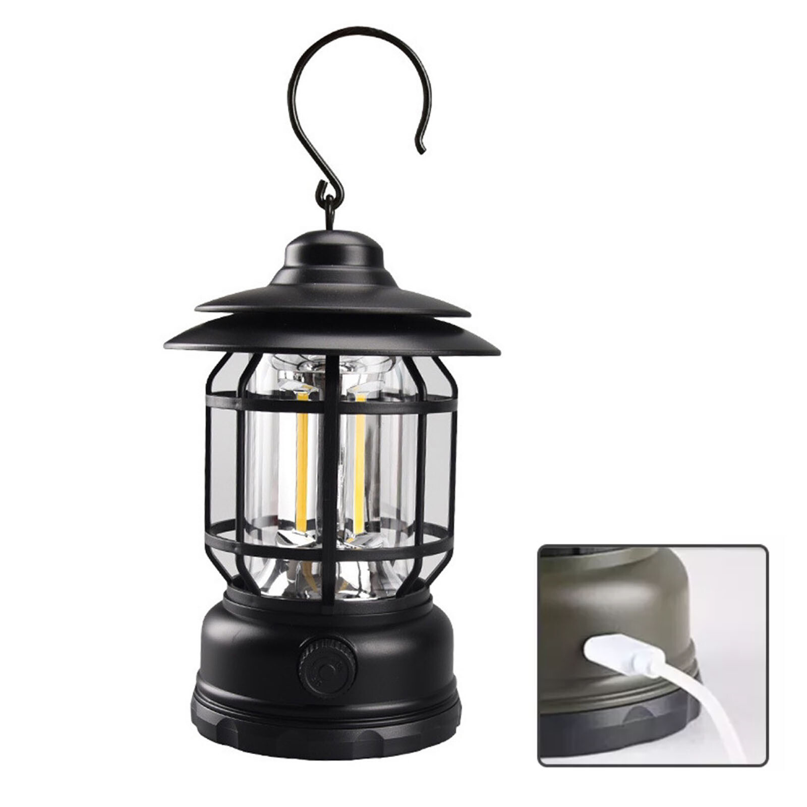 Outdoor Oil Hurricane Lantern Kerosene Paraffin Light Camping Lamp Storm Fuel