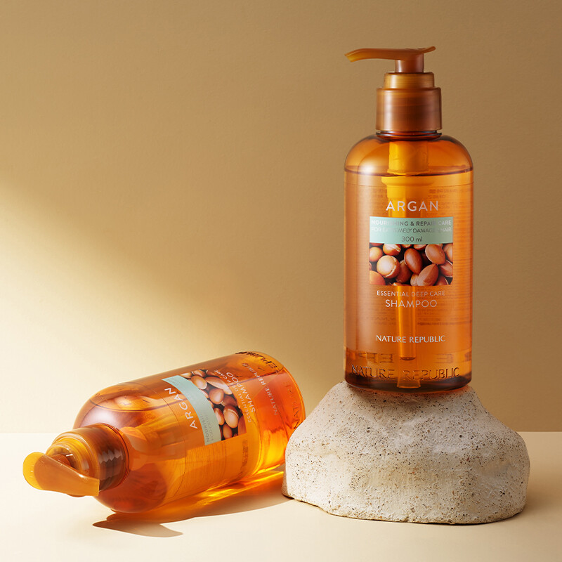 [Nature Republic] Dầu Gội Argan Essential Chăm Sóc Chuyên Sâu 300Ml