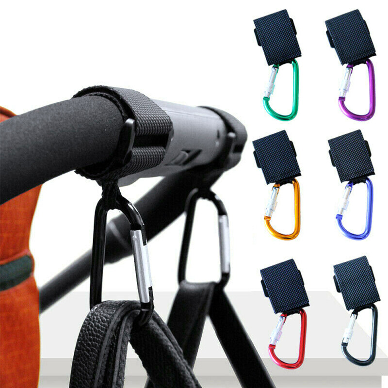 Safe Carrier Kids Pram Wheelchair Shopping Bags Carriage Baby Stroller Hook Diaper Bag Hanger Pushchair Clip Singapore
