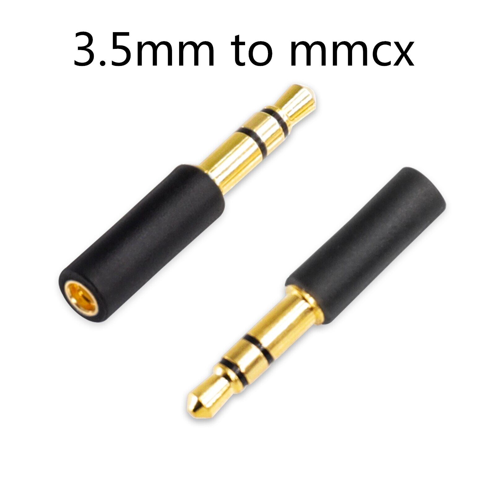 1 pair 3.5mm to mmcx adapter/ 3.5mm to 0.78mm adapter for okcsc m1 m2 zx-1 wtd-3 headphones conversion pin connector