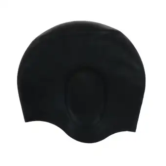 Minsheng Adult Silicone Swimming Cap Cup Long Hair Stretch
