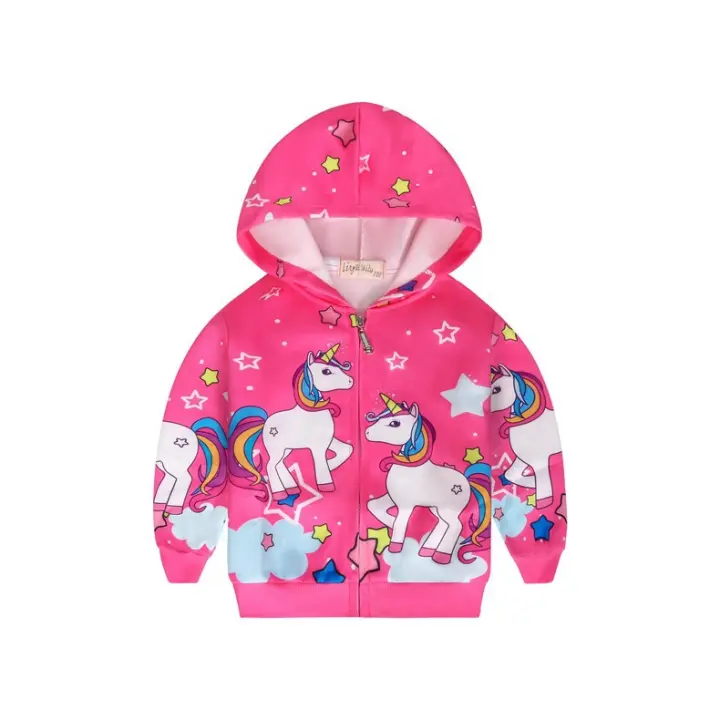 girls unicorn cardigan