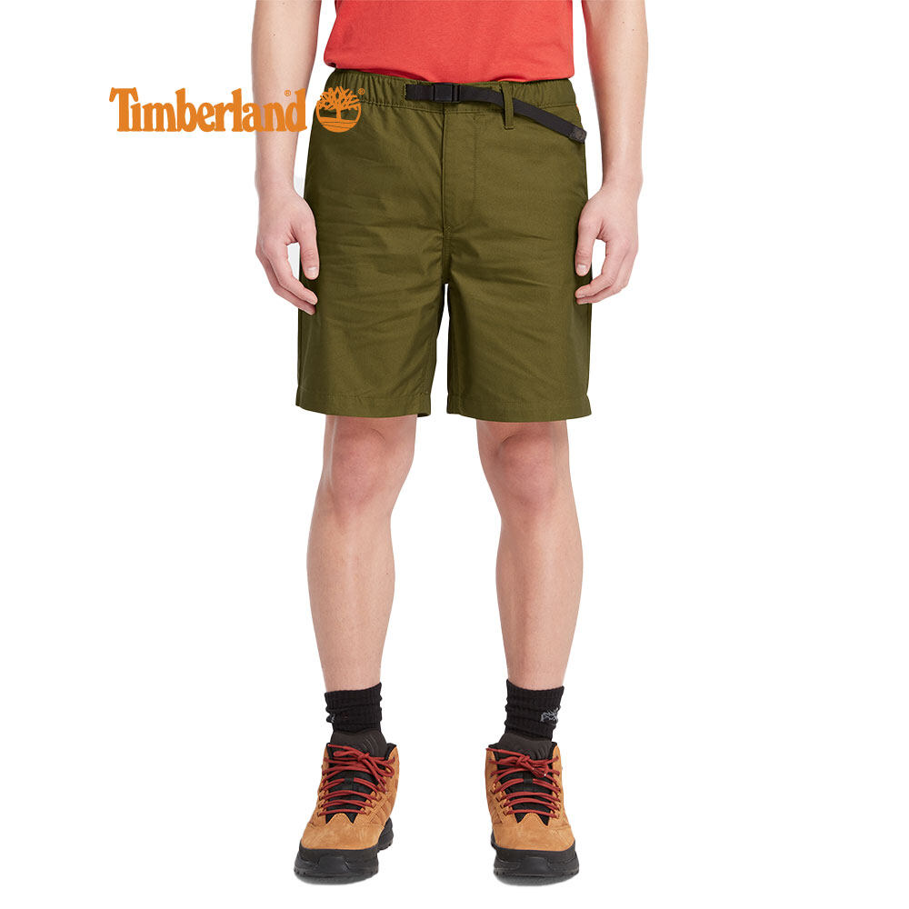 Timberland Men's OdorControl Short Dark Olive Lazada