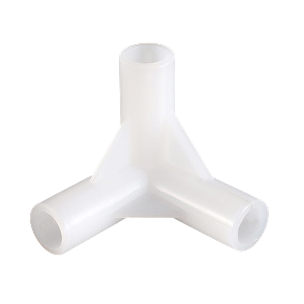 Mamie 3 chiều 8mm TEE lắp góc PE nhựa góc phải TEE góc kết nối