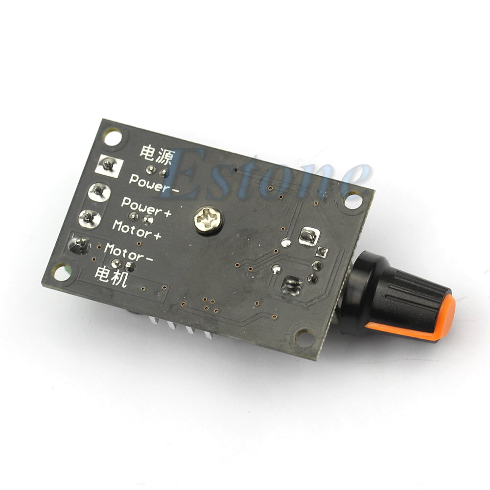 Top Quality DC 6V 12V 24V 28V 3A PWM Motor Speed Control Switch Controller