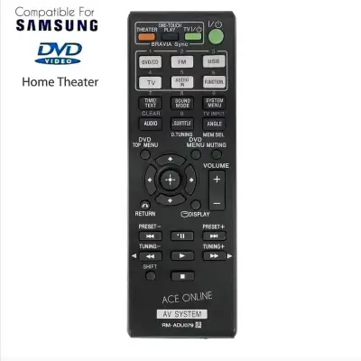 Sony Home Theater System Remote Control RM-ADU079 (RM-ADU-078) Compatible With DAV-DZ170 DAV-DZ175 DAV-TZ210 DAV-TZ215DA