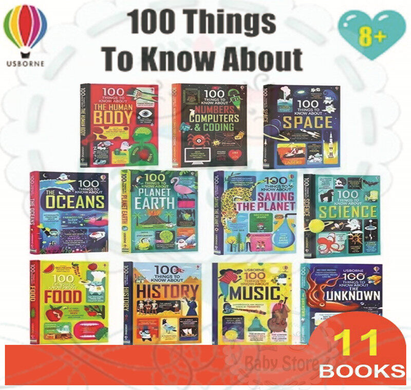 Usborne 100 Things to Know About (11 hardcover books Usborne 100 Things to Know About (11 hardcover books