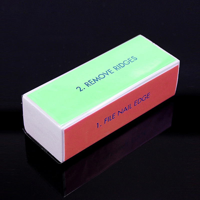 Professional Imported Four-sided Manicure Nail Tool Polished Tofu Block Nail Clippers Nail file