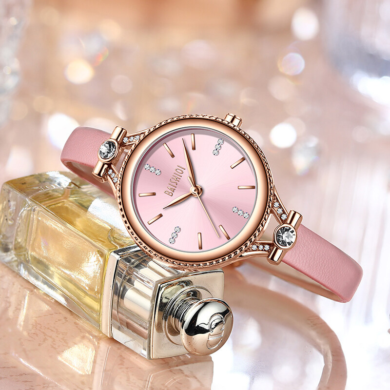 BIDEN Top Luxury Brand Womens Simple Fashion Watch Waterproof Elegant Wrist Watch Casual Leather Belt Business Quartz Women Watch Malaysia