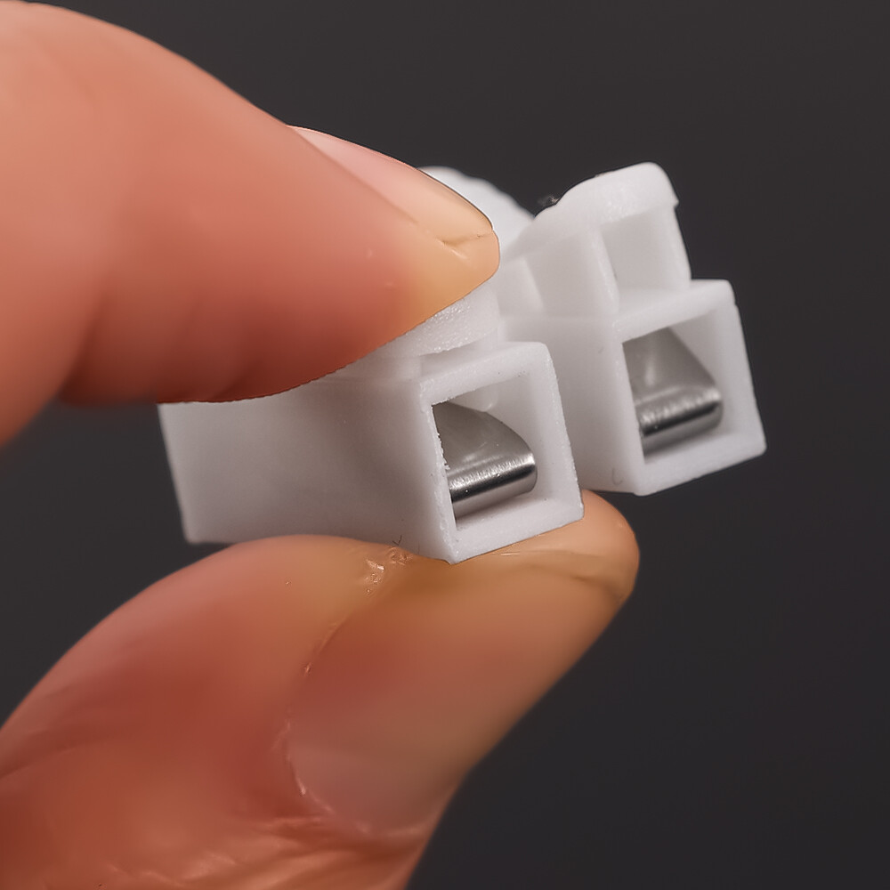 20pcs CH2 nhanh chóng khóa mối nối đầu nối dây điện 2 pins cáp điện thiết bị đầu cuối cho dễ dàng an toàn nối vào dây