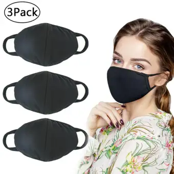 Reusable Teepao Mouth-muffle Washable Face Haze Cotton Bilayer Mouth Anti Double Black Mask Layer Warm Winter 3pcs Dust Dustproof Reusable Teepao Mouth-muffle Washable Face Haze Cotton Bilayer Mouth Anti Double Black Mask Layer Warm Winter 3pcs Dust Dustproof