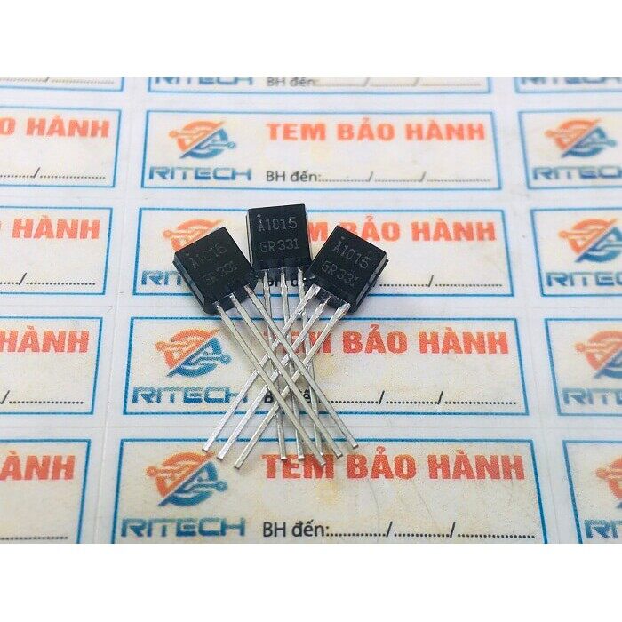 2sa1015 a1015 transistor pnp 0.15a/50v to-92