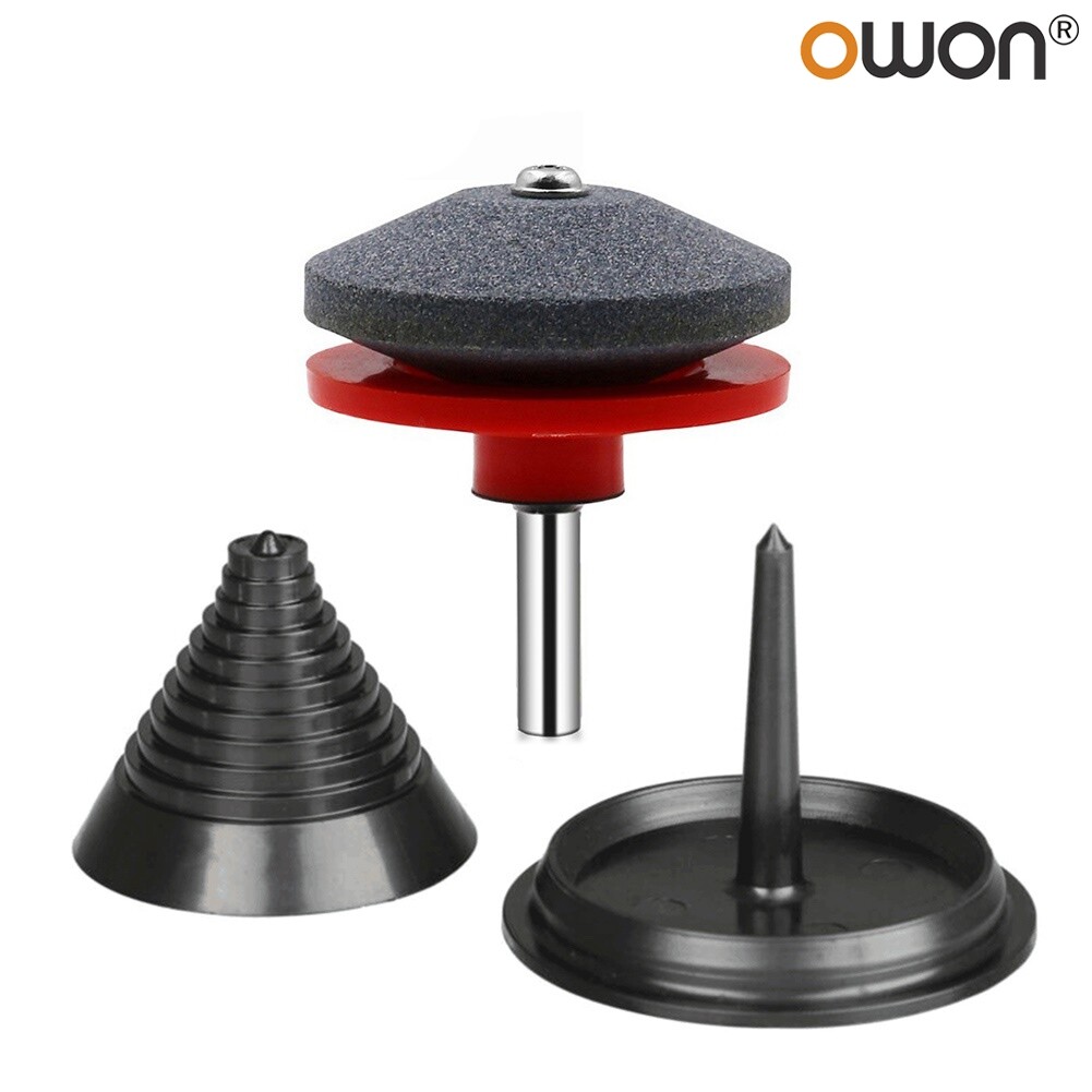 Blade Sharpener Professional Sharp Speed Grinding Universal Electric Lawn Mower Blade Sharpener Balancer Rotary Grinding Tools Lawnmower Accessories