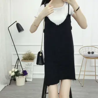 sleeveless spaghetti strap dress