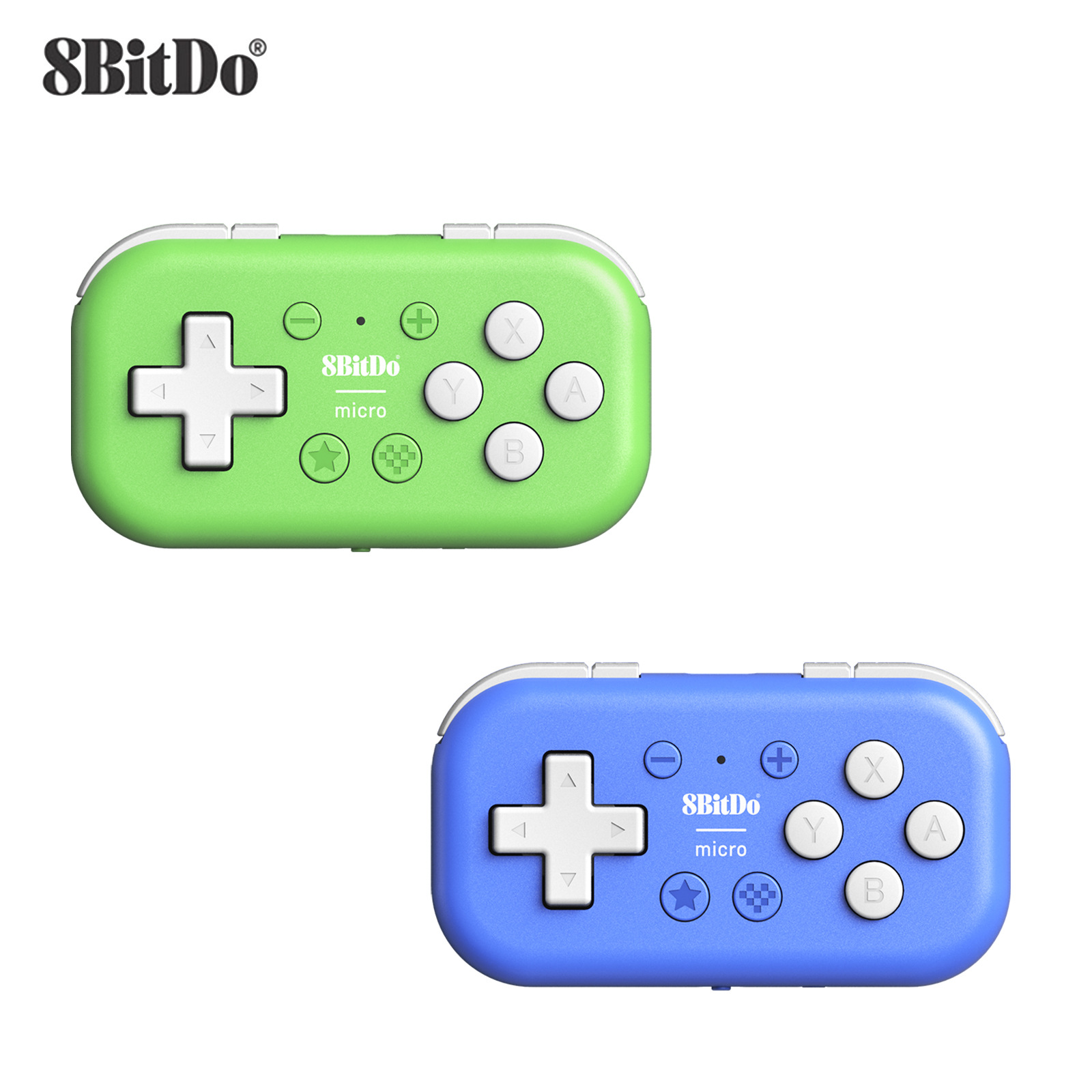 Ban đầu 8bitdo Micro Gamepad Bluetooth tương thích với chuyển đổi Android Raspberry Pi Bộ điều khiển không dây cho Bộ chuyển đổi Nintendo/chuyển đổi OLED/chuyển đổi Lite có dây USB Tay cầm chơi game
