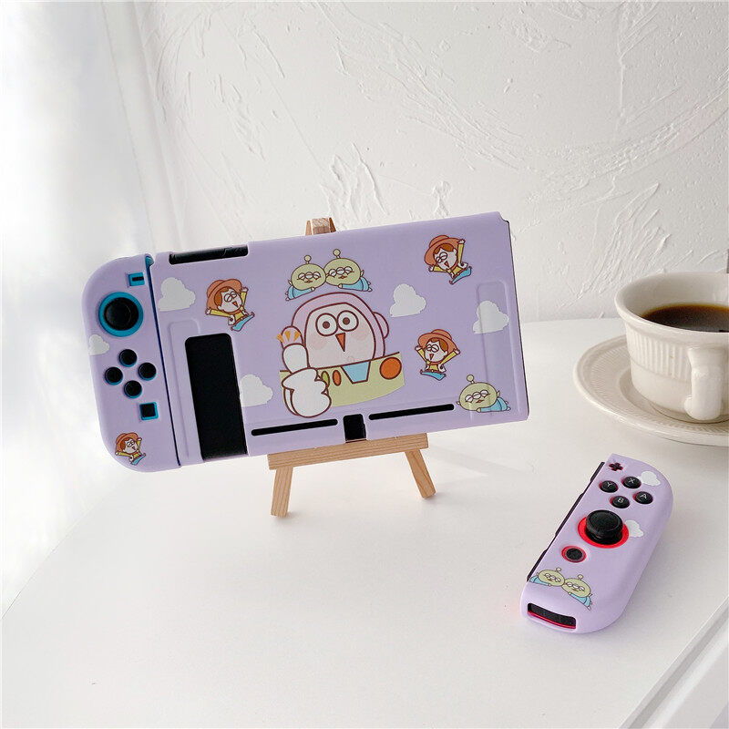 Case For Nintendo Switch /Switch OLED/Switch Lite Soft TPU Split Protective Case Cover Cute Cartoon Anti-Scratch Casing Nintendo Switch/Switch OLED/Switch Lite Case