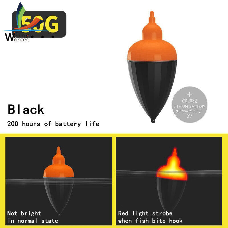 Weihe Fishing Float Light Smart Sensor Electric Buoy Light Strobe Luminous Sea Rock Carp Fishing Floating