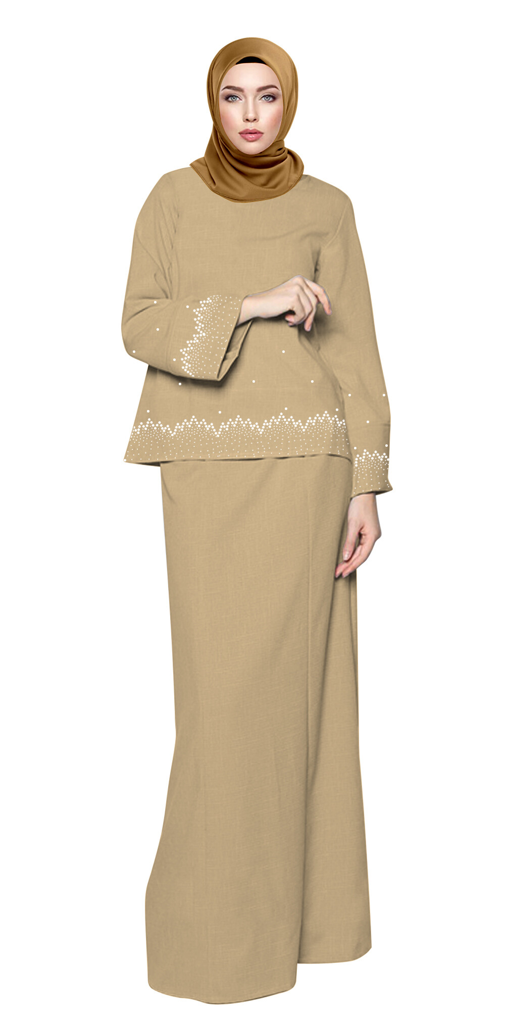 Simple Style Elegant Baju Kurung Modern 