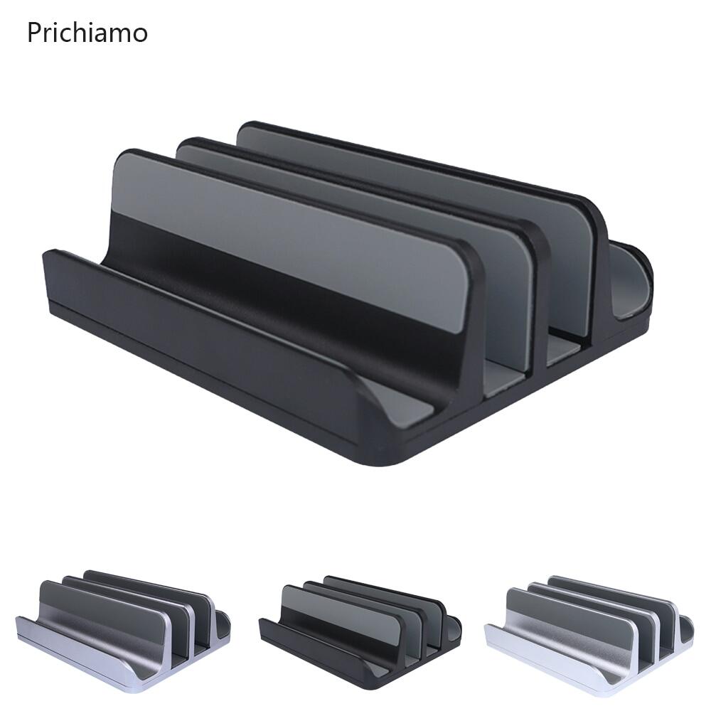 Adjustable Vertical Laptop Tablet Stand Bookshelf Suporte Notebook Aluminum Bracket For Macbook Suitable For Xiaomi HP PC Desk Holder Support