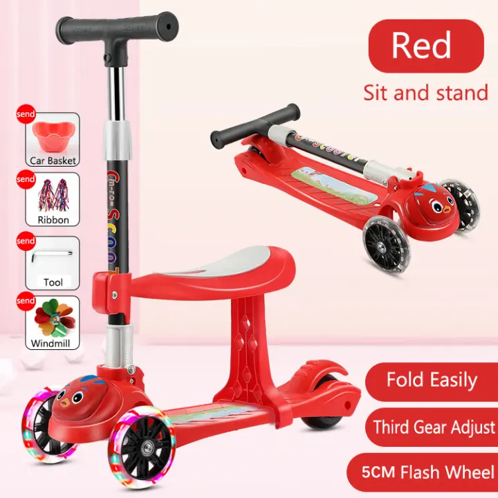 sit and ride scooter