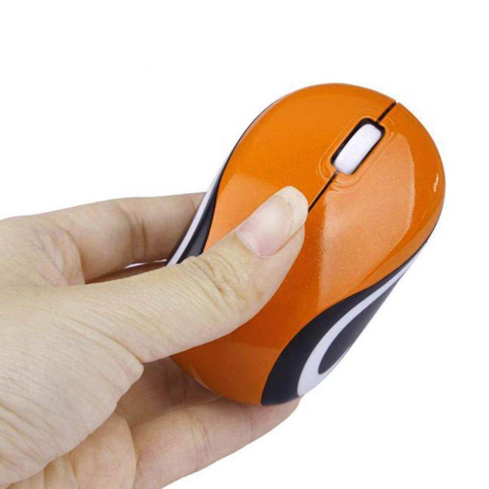 Chuột Mini Không Dây Máy Tính Chơi Game Chuột USB Quang Học Tiện Dụng Mause 1600DPI Cho Máy Tính Xách Tay Quà Tặng