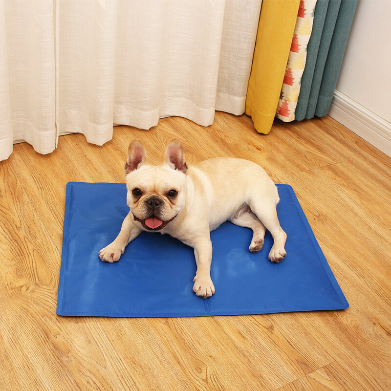 Lovinland Pet Pad Summer Cooling Mat Pet Cold Gel Pad Heat Relief Summer Soft Dog Cooling Bed PVC Soft Comfortable Cat Cushion for Dog
