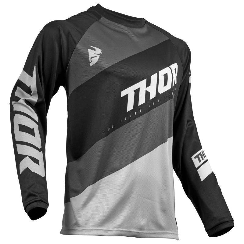 Xuất khẩu nhà máy áo thi đấu mô tô áo thi đấu thor sector áo thi đấu thể thao ngoài trời tay dài thoáng khí áo thi đấu thể thao đua xe áo thun enduro áo thi đấu xuống dốc áo thể thao cho nam áo thun dài tay scmt