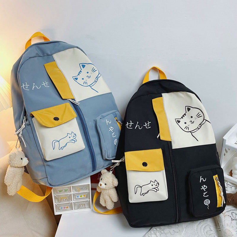 HS Backpack for primary school students, backpack for junior high school students, Harajuku style backpack for college students.