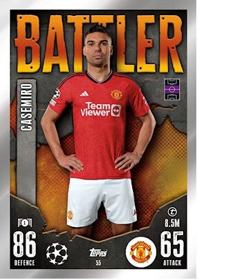 Match Attax 2023/24 - Manchester United | Lazada