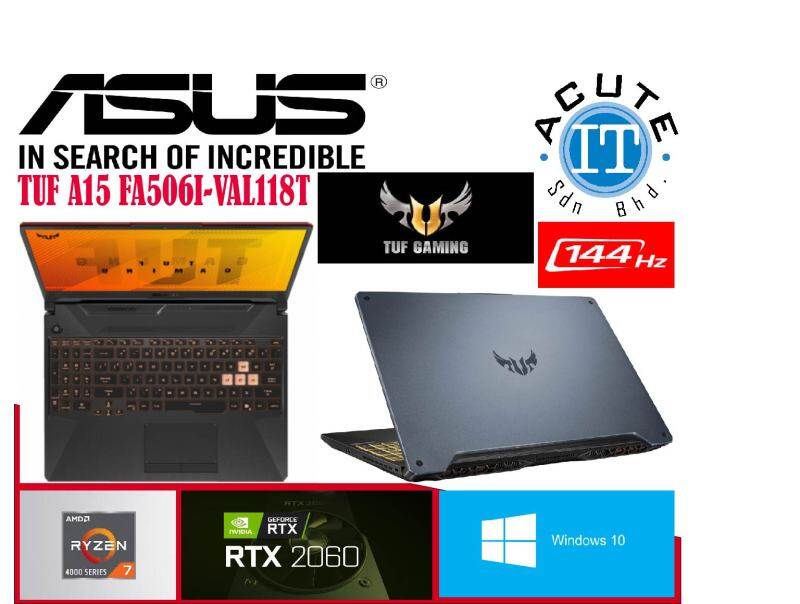 Asus TUF GAMING LAPTOP A15 FA506I-VAL118T Malaysia