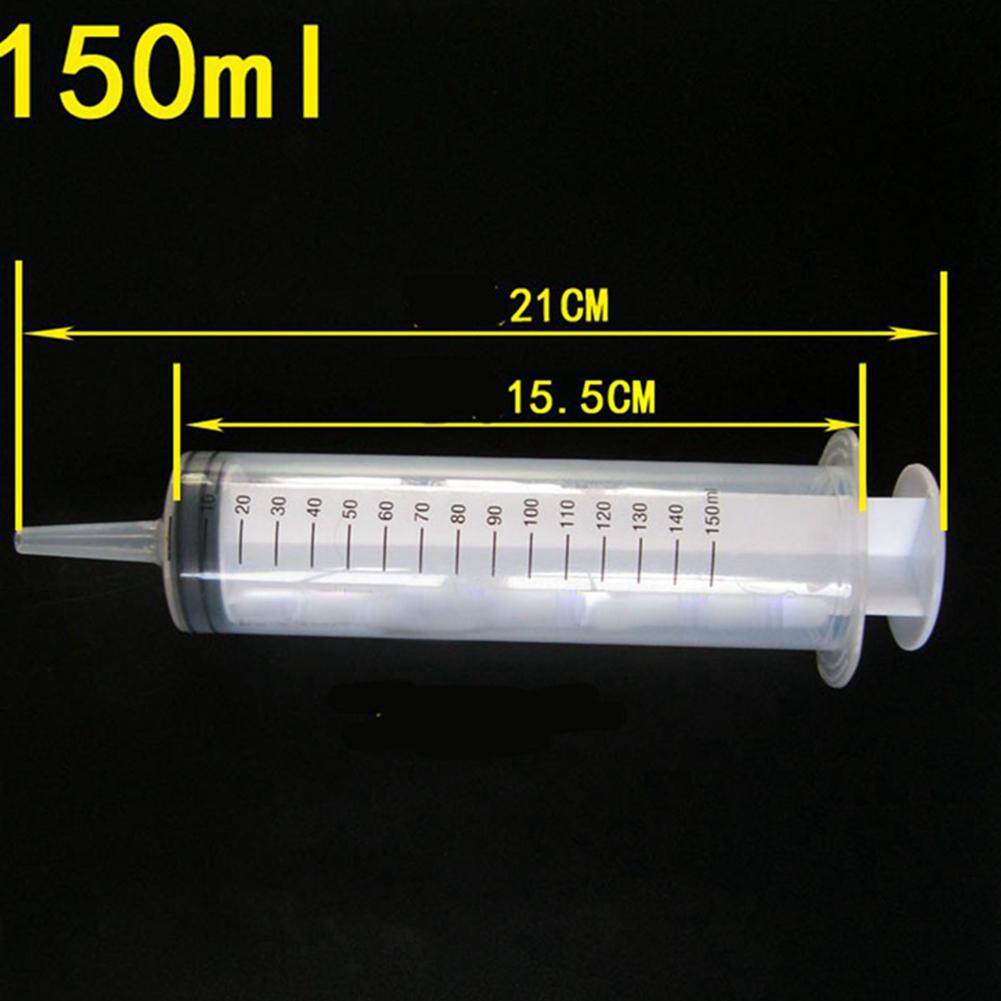 Ống Tiêm Nhựa Tái Sử Dụng 100ML 150ML 200ML Dụng Cụ Ống Tiêm Đo Sức Khỏe