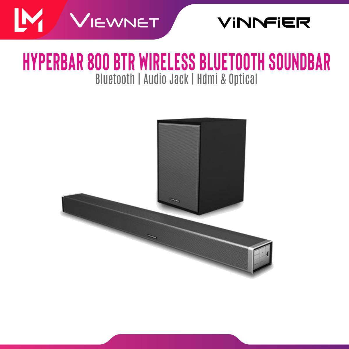 Vinnfier Wireless SoundBar Hyperbar 800 BTR with Bluetooth Connection