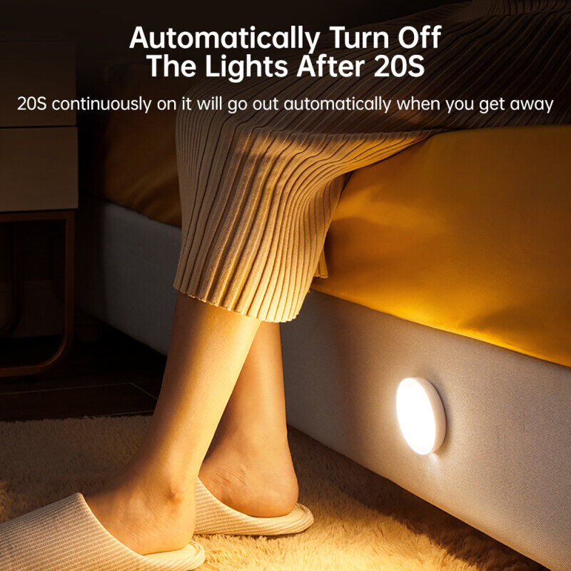 [Welight Up] Đèn Cảm Biến Chuyển Động Đèn Ngủ 8LED Sạc Được Đèn LED Tiết Kiệm Năng Lượng Không Dây Đèn Cảm Ứng Cơ Thể