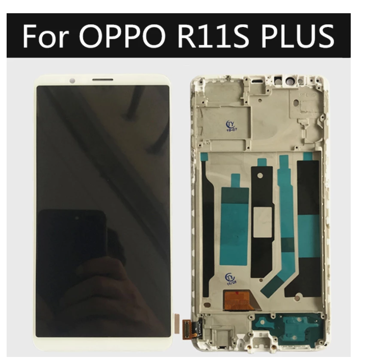 Màn Hình LCD Có Khung Cho OPPO R11 Plus R11P R11SP Plus Màn Hình LCD Với Màn Hình Cảm Ứng Lắp Ráp Tấm Kính