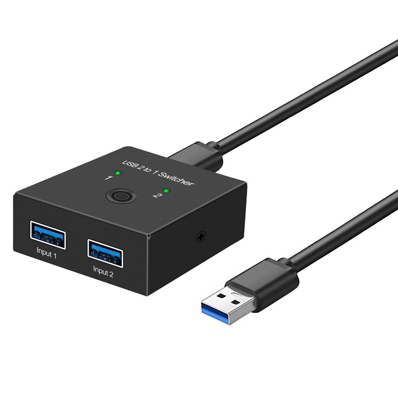 USB 3 0 Switch Selector KVM Switch 2 In 1 Out USB Switcher For 2 usb-3-0-switch-selector-kvm-switch-2-in-1-out-usb-switcher-for-2