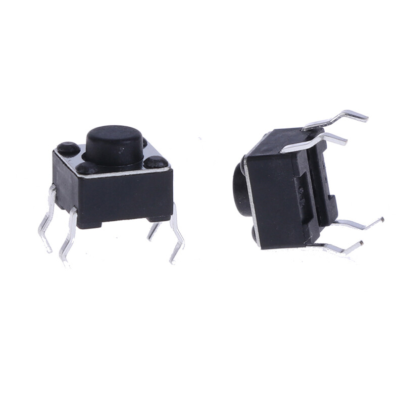20pcs Mini Micro Momentary Tactile Push Button Switch 6*6*5mm 4 pin ON/OFF