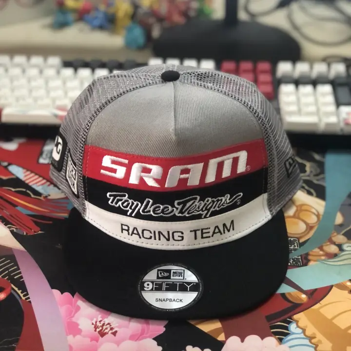 racing snapback