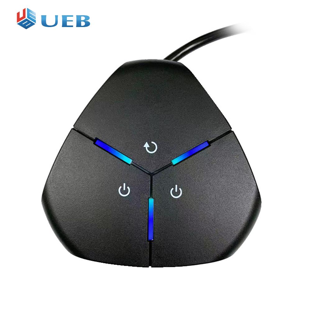 Vỏ Máy Tính Để Bàn Chống Nước TEUCER, Công Tắc Nút Nhấn Bật/Tắt Nguồn Điện Đối Với Trang Chủ Văn Phòng