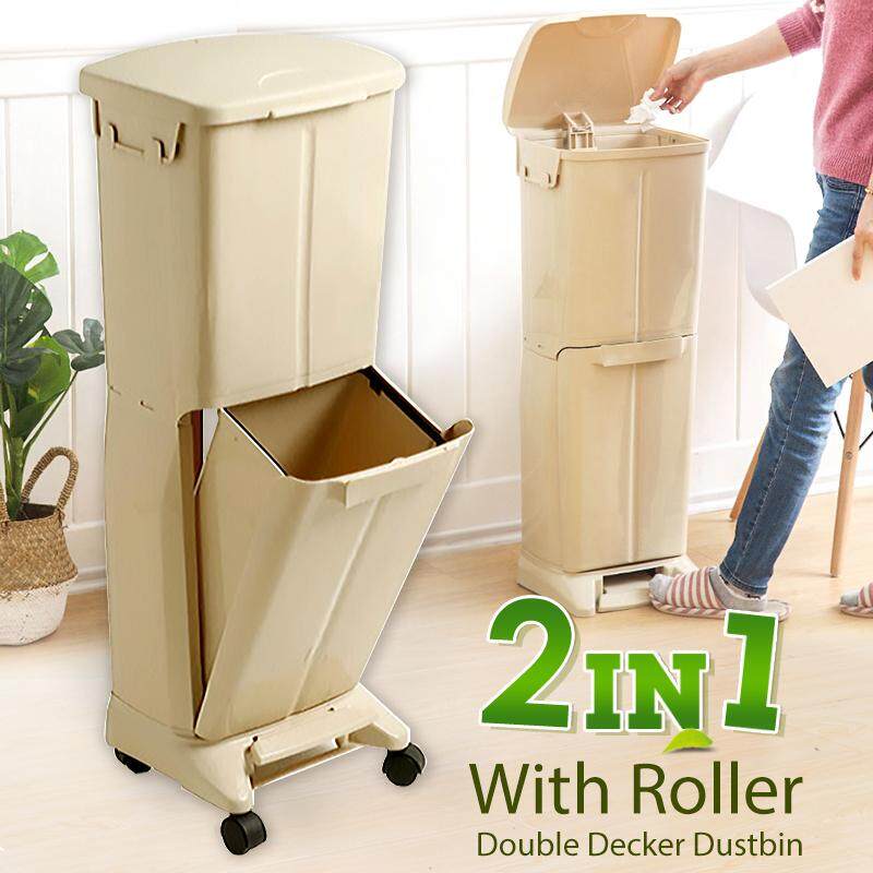 no lid ZPSPZ trash can Household Stainless Steel Trash cans Kitchen Stainless Steel Trash Can No Lid