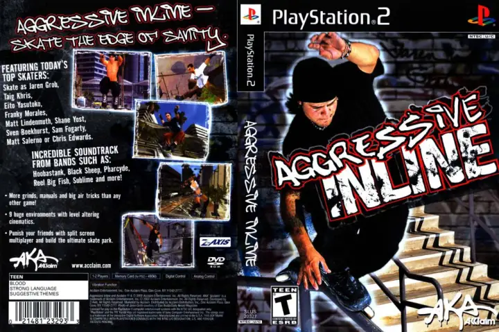 PS2 Aggressive Inline , Dvd game Playstation 2 | Lazada