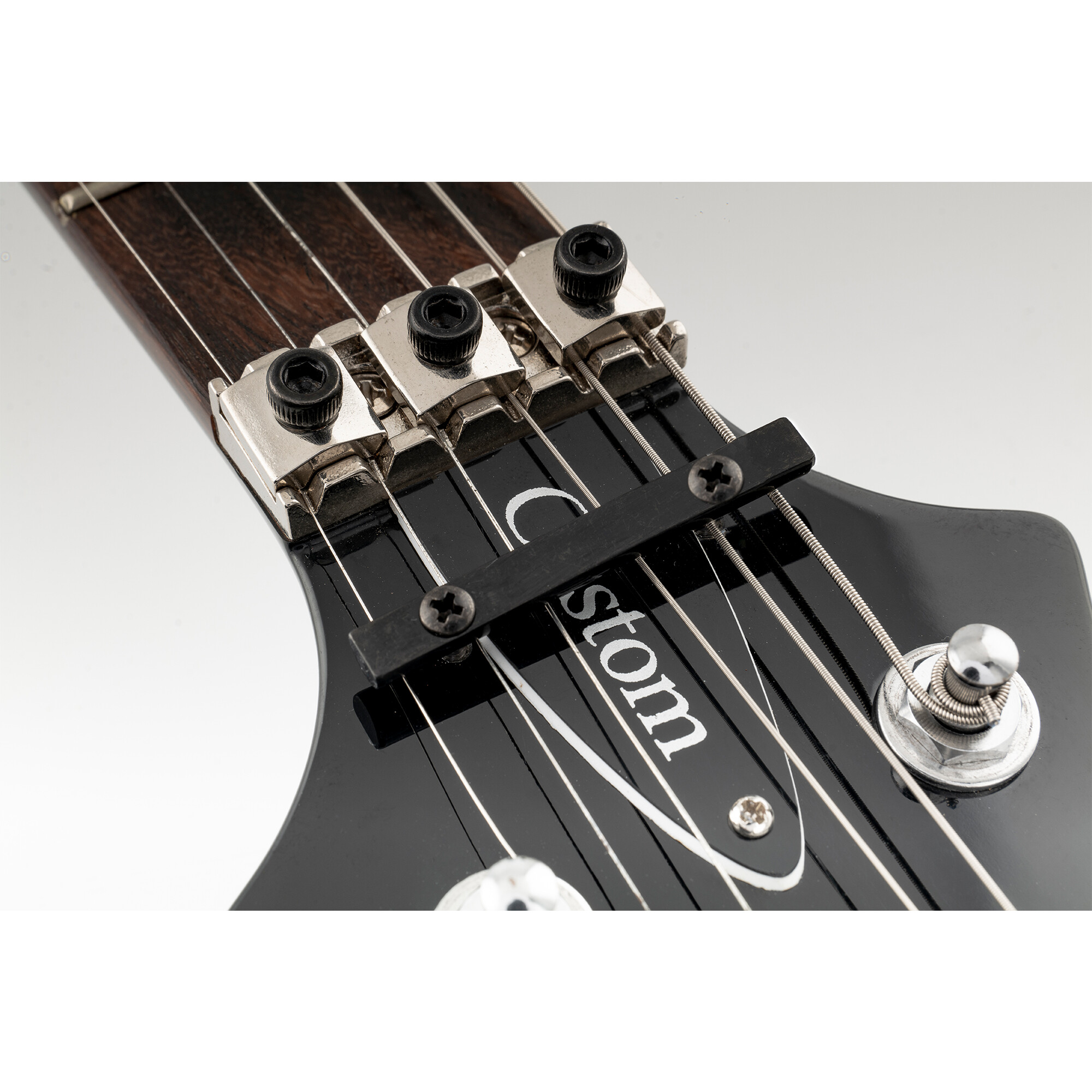 Musiclily Pro 48mm Brass Guitar String Retainer Bar String Trees String Guides for Floyd Rose Double Locking Tremolo Bridge System